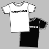 Shirt, Women's Baby Doll T-Shirt, Black/White Logo - Merchandise - Neverwonder