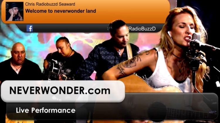 RadioBuzzD - NEVERWONDER for a live interactive video performance - 14 JUL 2018
