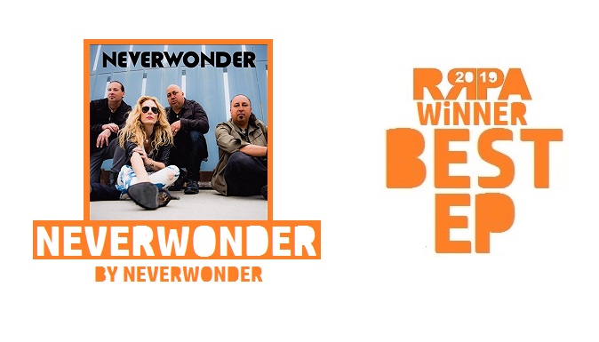 Rockwired Reader's Poll Award 2019 WINNER - Best EP - Neverwonder