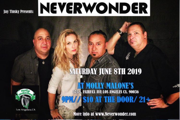 Neverwonder at Molly Malone's - 08 JUN 2019