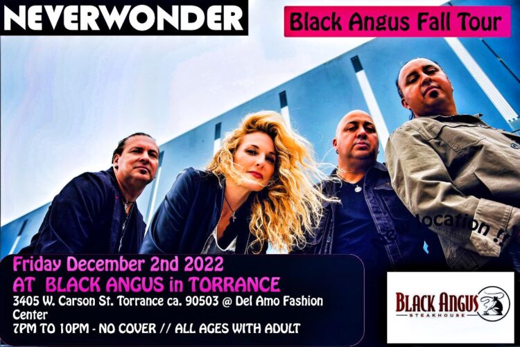 Neverwonder Black Angus Tour - 02 DEC 2022