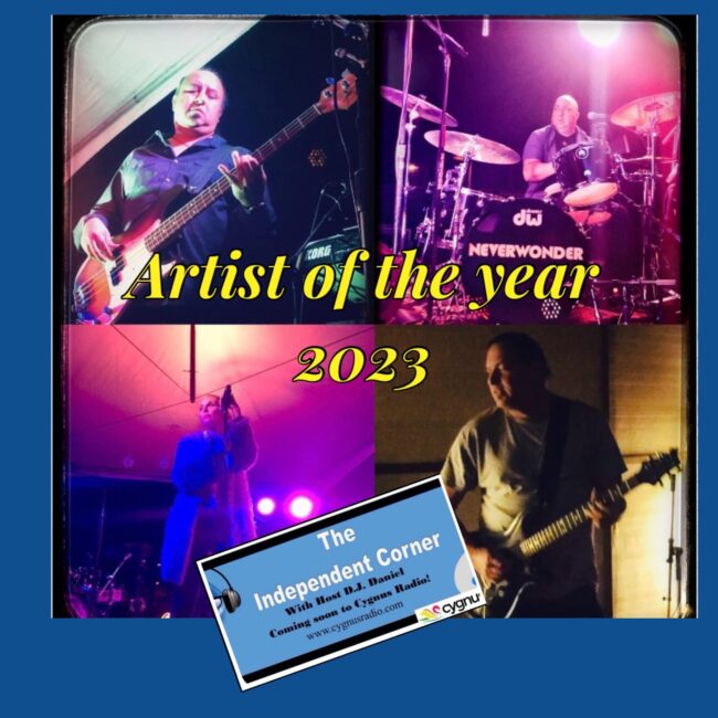 NEVERWONDER is Artist of the Year for 2023 on Independent Corner Radio Show